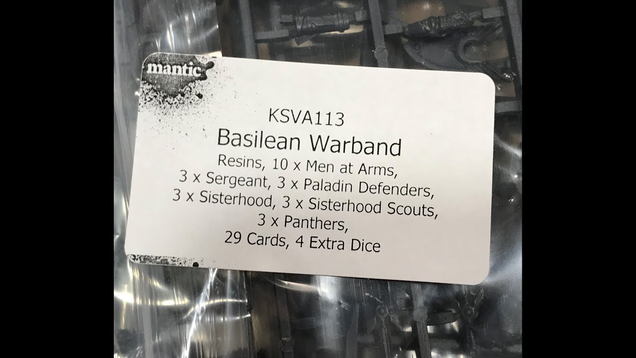 Kings of War Vanguard Basilean Warband