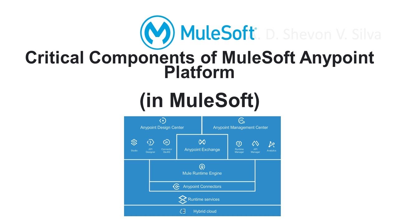 Critical Components of MuleSoft Anypoint Platform (in MuleSoft)