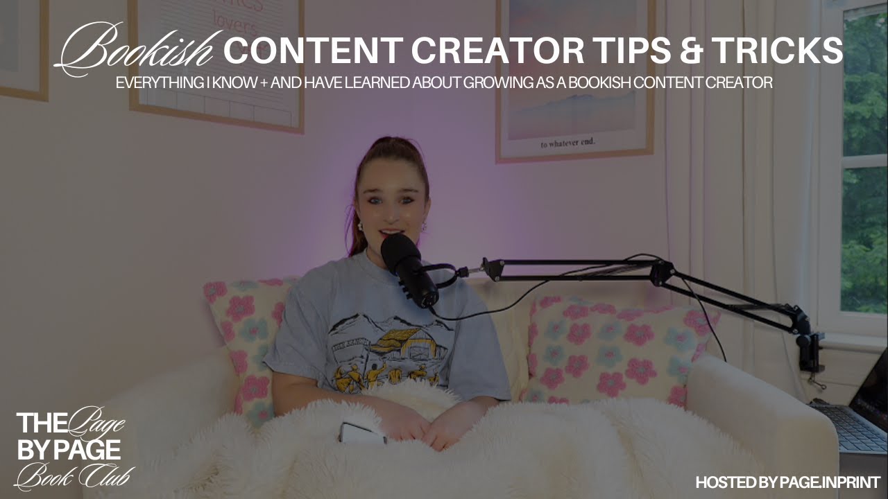Bookish Content Creator Tips & Tricks