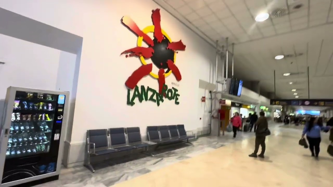 Arrivals Lanzarote Boxing Day 2024. With First Minute travel picking us up