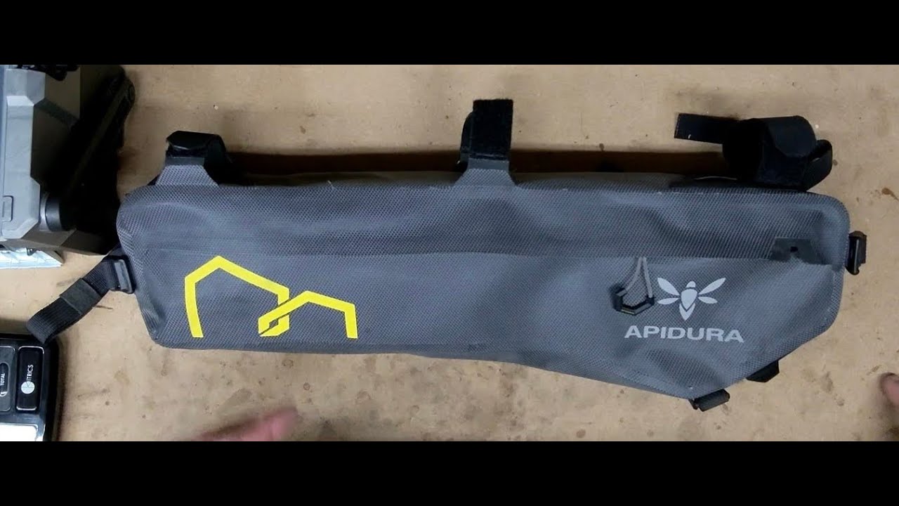 Apidura Frame Bag Review on Giant Revolt
