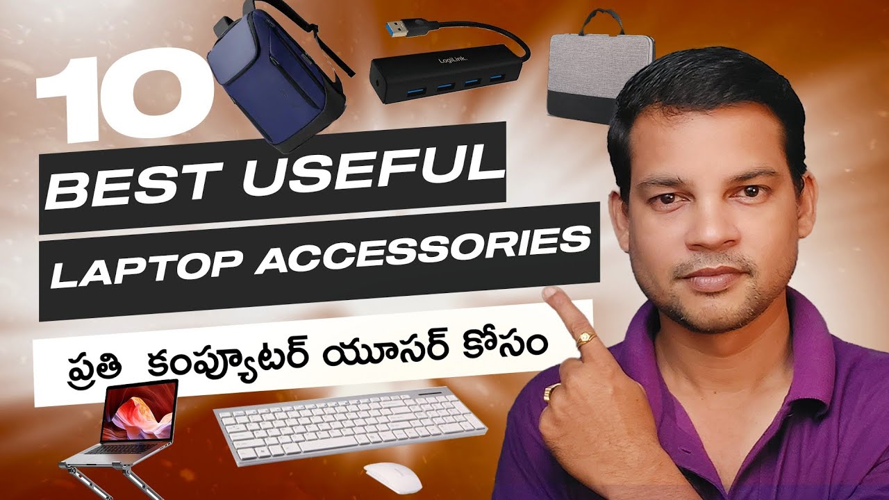 Top 10 Laptop Accessories for laptop user in Telugu | Best laptop gadgets