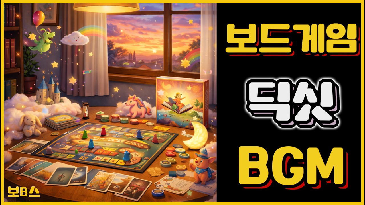 딕싯 보드게임 브금 🌙 몽환적이고 신비로운 2시간 플레이리스트 | 딕싯 브금 | Dixit Board Game Music BGM