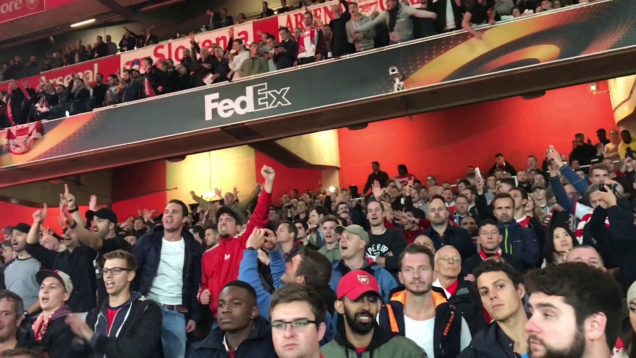 1. FC Köln Fans Away At Emirates