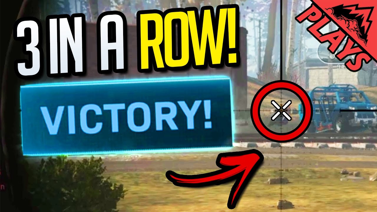 We got 3 WINS in a ROW in Warzone!