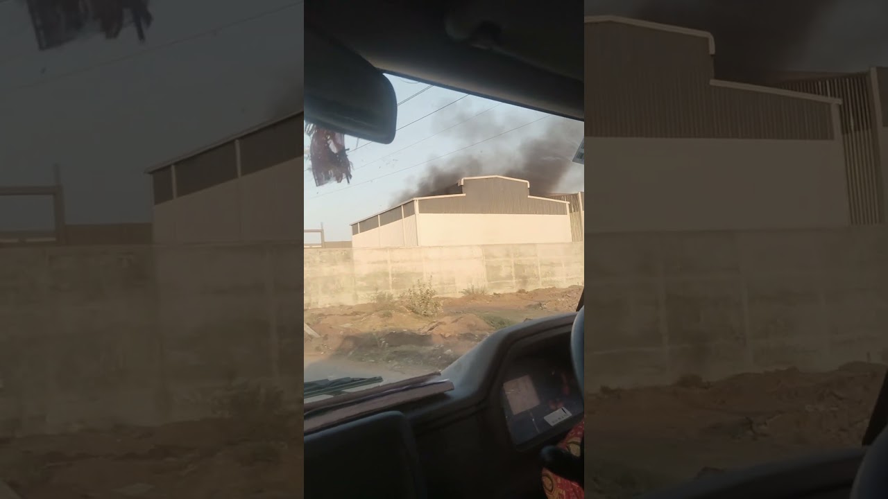 A terrible fire broke out in Bhavda's company.