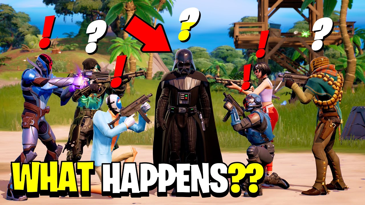 Что произойдёт, если ВСЕ 39 боссов встретятся в 3 сезоне 3 главы Fortnite!