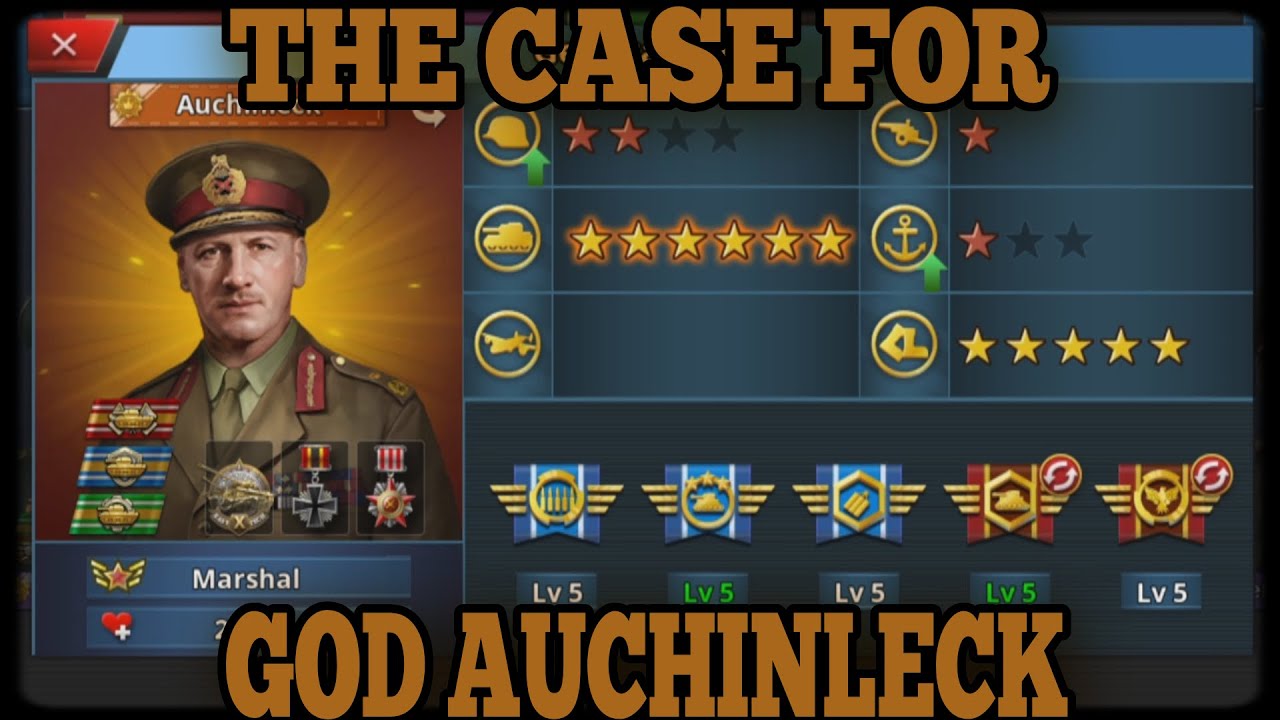 💥 THE CASE FOR GOD AUCHINLECK! World Conqueror 4 💥