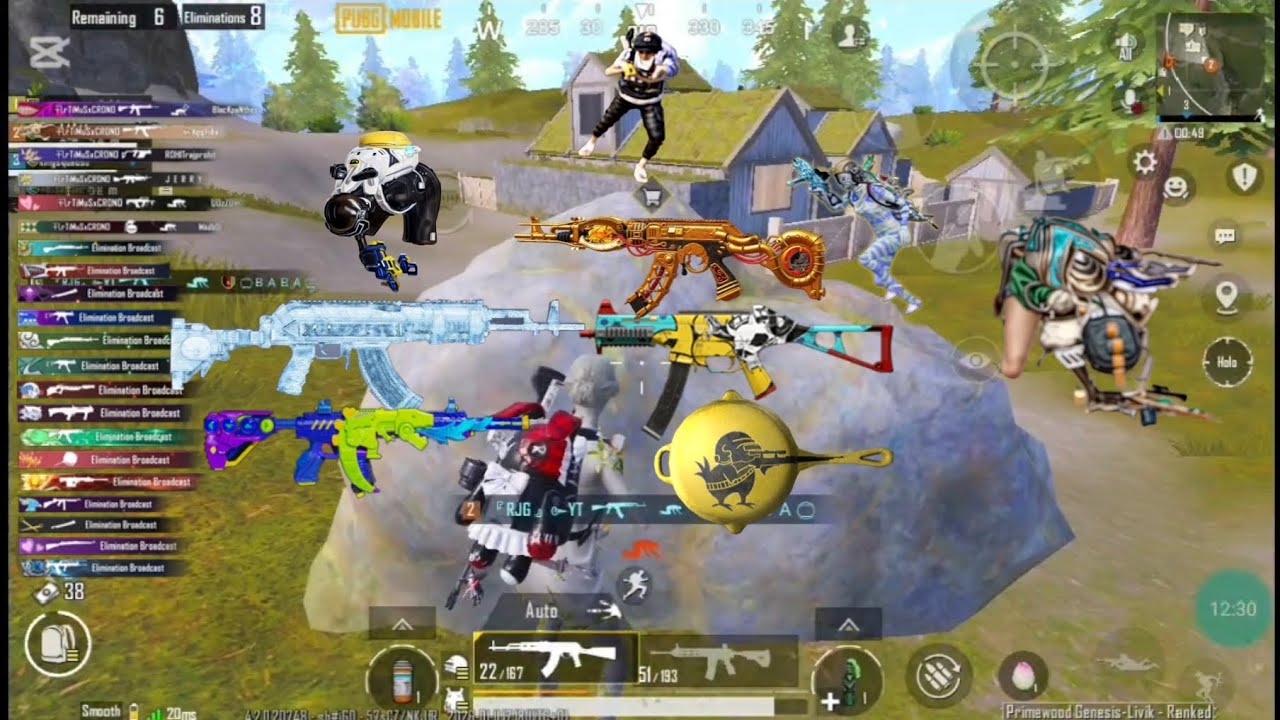 Omg 😱 | FULL Weapon Upgrade in Pubg Mobile Resh Mode | 30 kill in levik map 