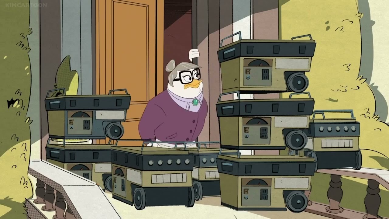 Mrs. Beakley - That idiot is going to get himself killed. (Smiles to herself) (READ DESCRIPTION)