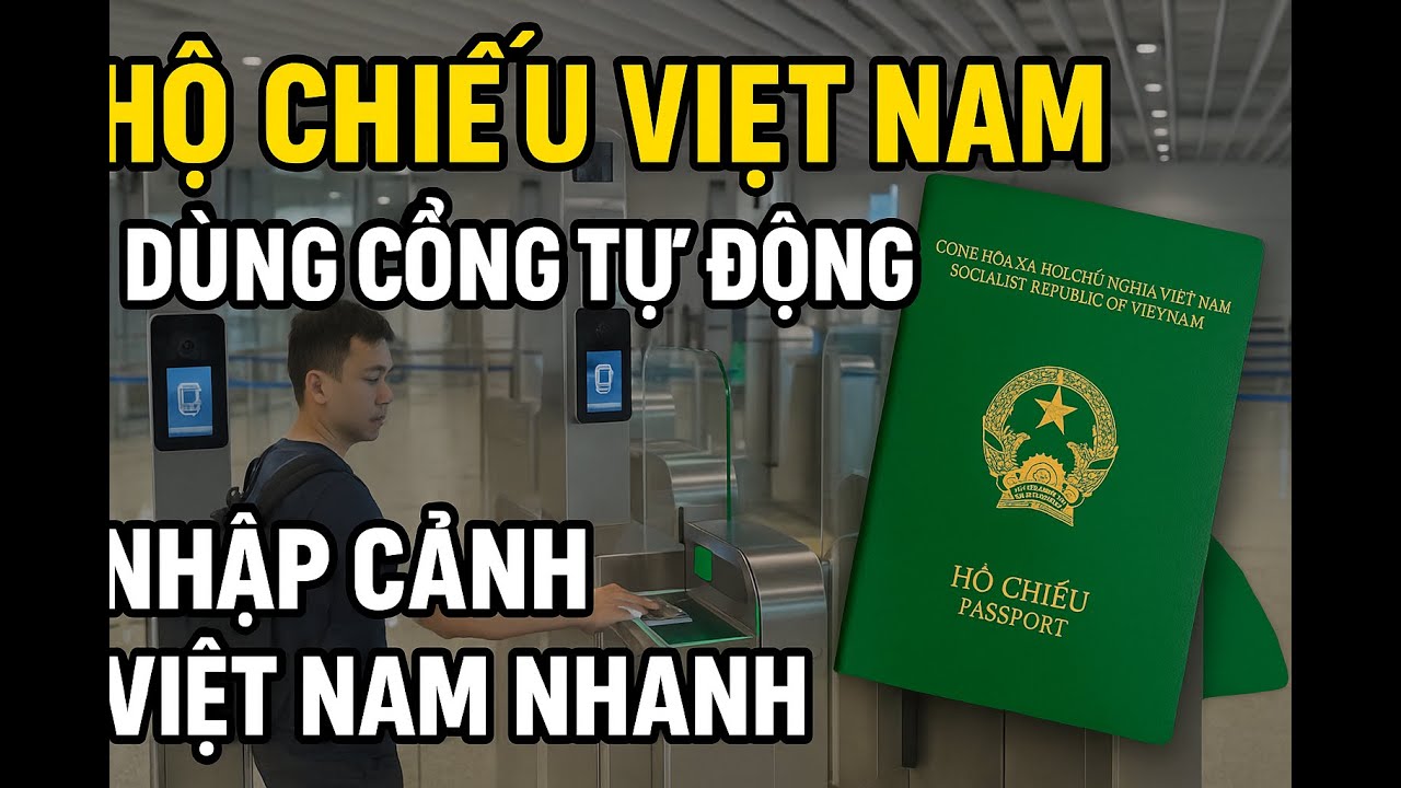 Nhập cảnh Việt Nam 2025 bằng AutoGate Cổng Tự Động mới nhất– Không phải xếp hàng!– Nhanh chỉ 5 phút!