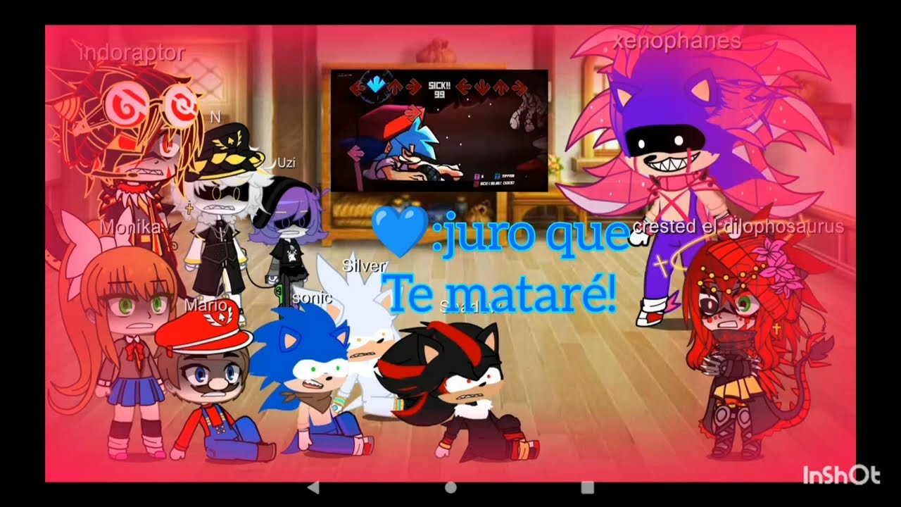 Fandom's reaccionan a TRIPLE TROUBLE PENTA PERIL REPHOENIX| Gacha Life.