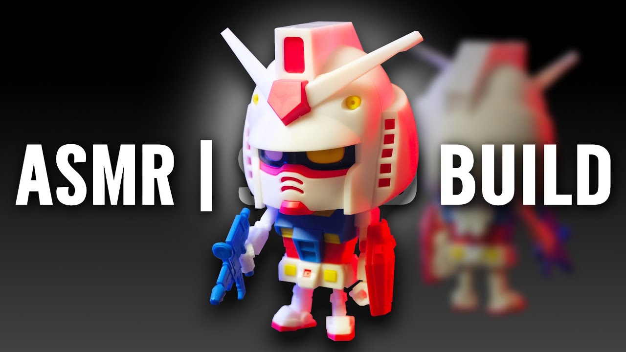 ASMR | Speed build : 🇯🇵 Gunpla~Kun No.002 อาร์ตทอยกันดั้ม น่ารัก ต่อง่าย