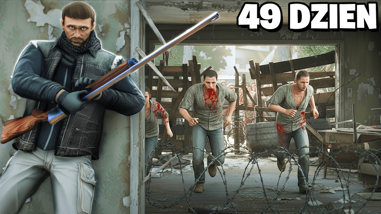 Spędziłem 50 dni podczas APOKALIPSY ZOMBIE w GTA V!