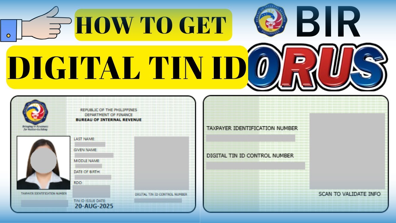 How to get digital TIN ID