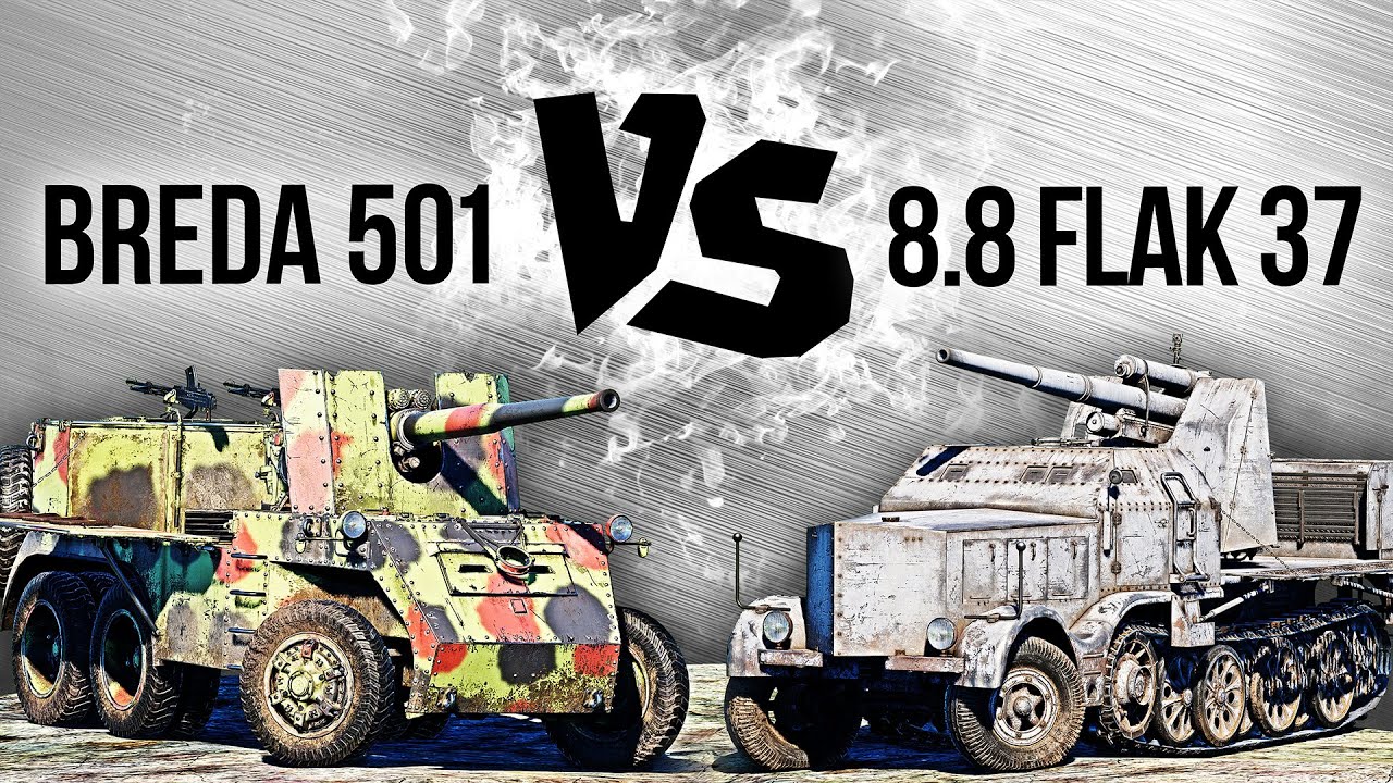 Breda 501 vs Flak 37 — Tank Versus #2