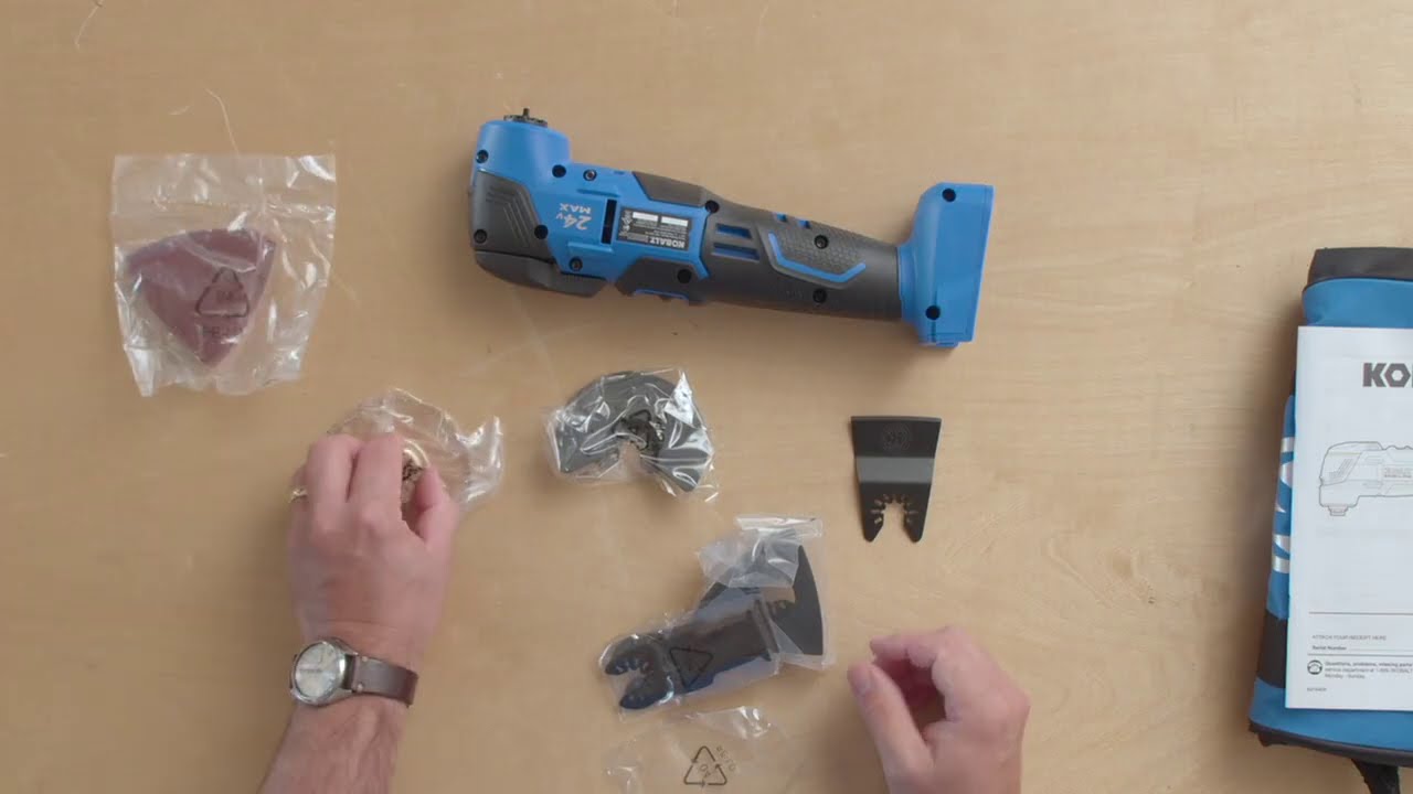 Kobalt Tools: 24V Oscillating Multi-Tool Unboxing