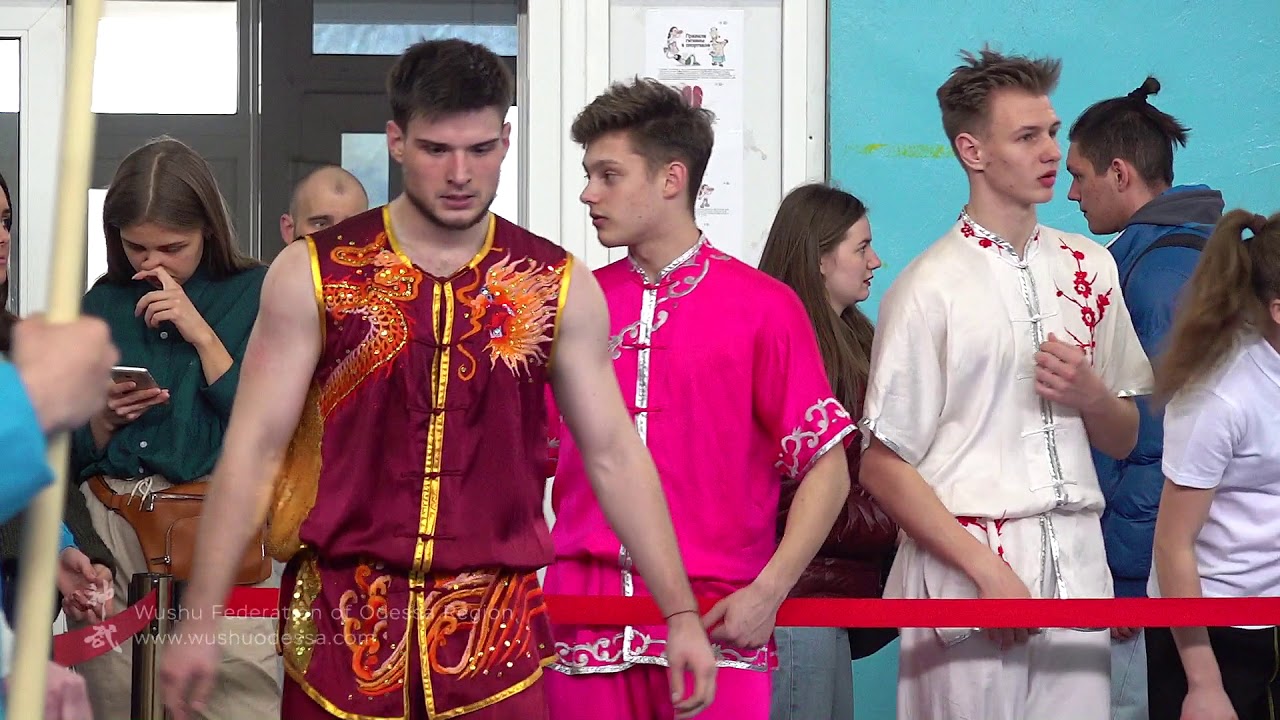 Nan gun men Ukrainian  Wushu Championships 2019 南棍 - Southern cudgel