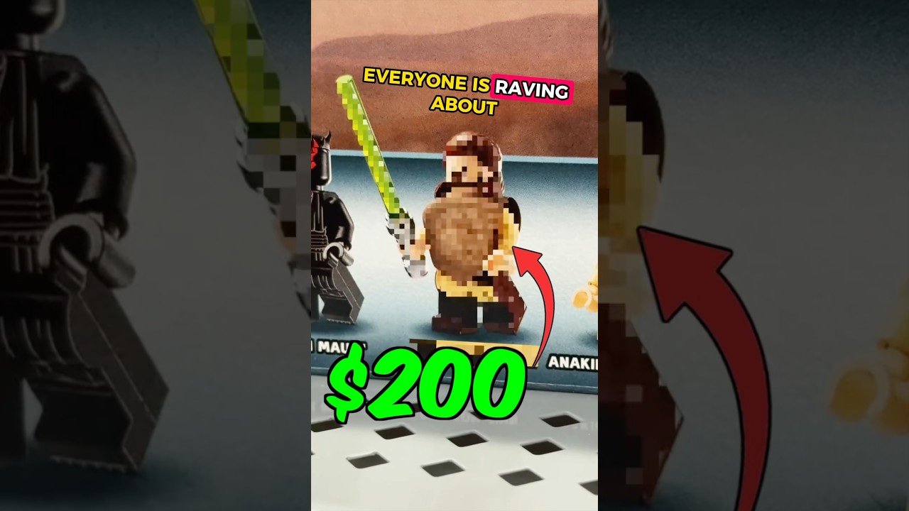 You NEED to check Walmart for this RARE LEGO Minifigure! #lego #starwars #walmart