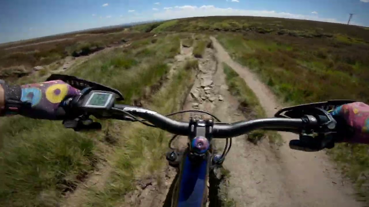 some flowy bits from a trip up to ogden water and across ovenden Moor