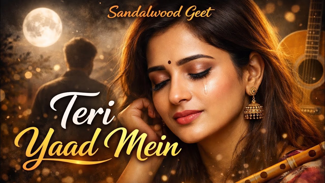 Teri Yaad Mein | Emotional Song | Heart Touching Hindi Sad Song | Bollywood Melody | Sandalwood Geet