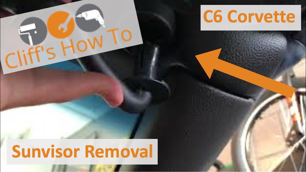 C6 Corvette Sunvisor Install