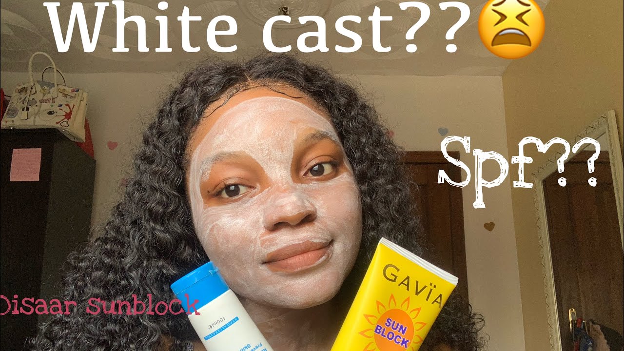 Disaar Sunblock and Gavia Sunblock REVIEW/ Get rid of sunburn forever