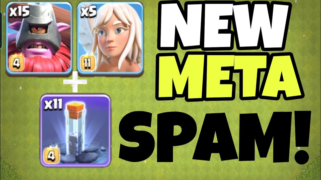 NEW META SPAM Attack 😱 Easy 3 Star Every Time! Best Strategy 2026 | Shouvik Clash Zone