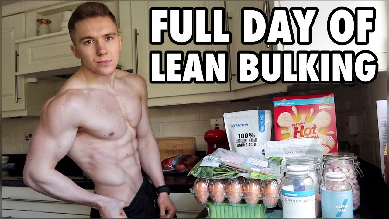 Full Day of Eating to Grow Muscle | 3300 Calorie Bulking Diet!