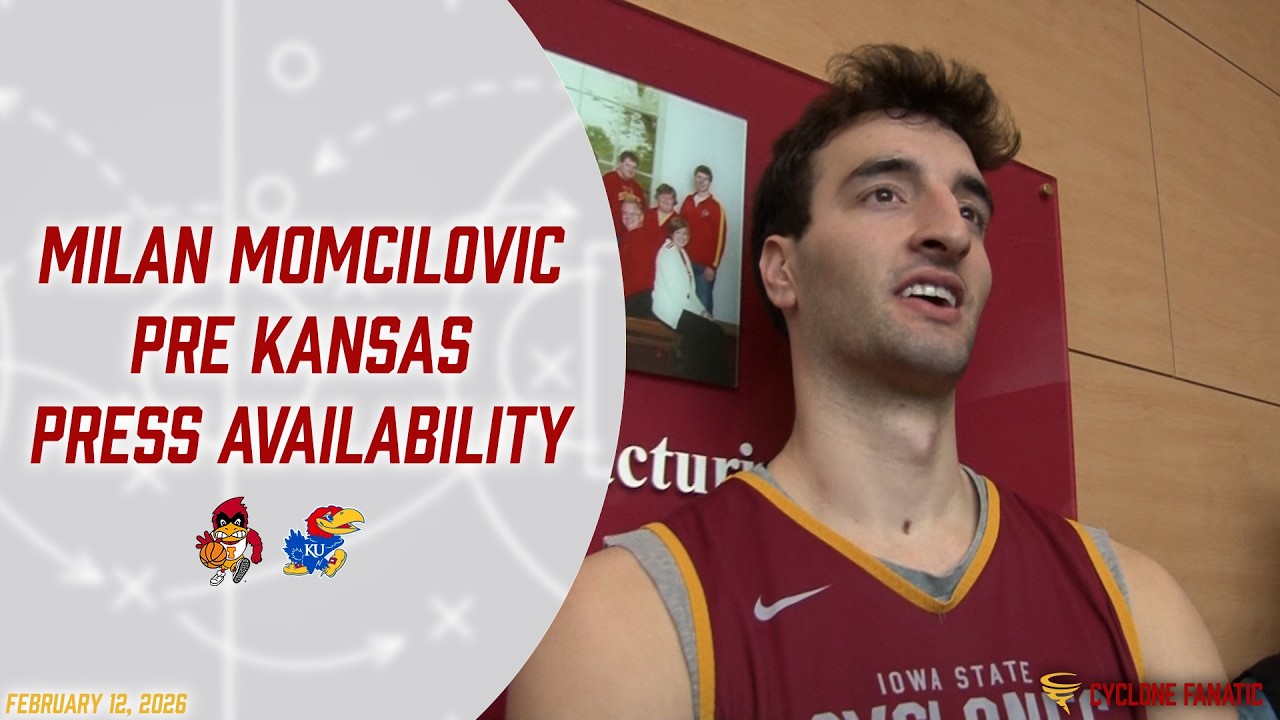 Milan Momcilovic talks ball movement, KU matchup and Hilton crowd