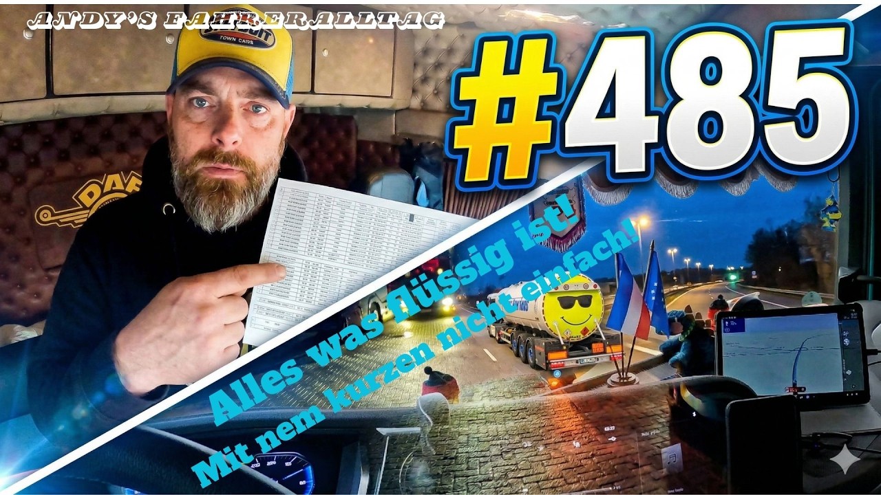 #485 Alles was fl&uuml;ssig ist, mit nem kurzen nicht so einfach! /Andy's Fahreralltag