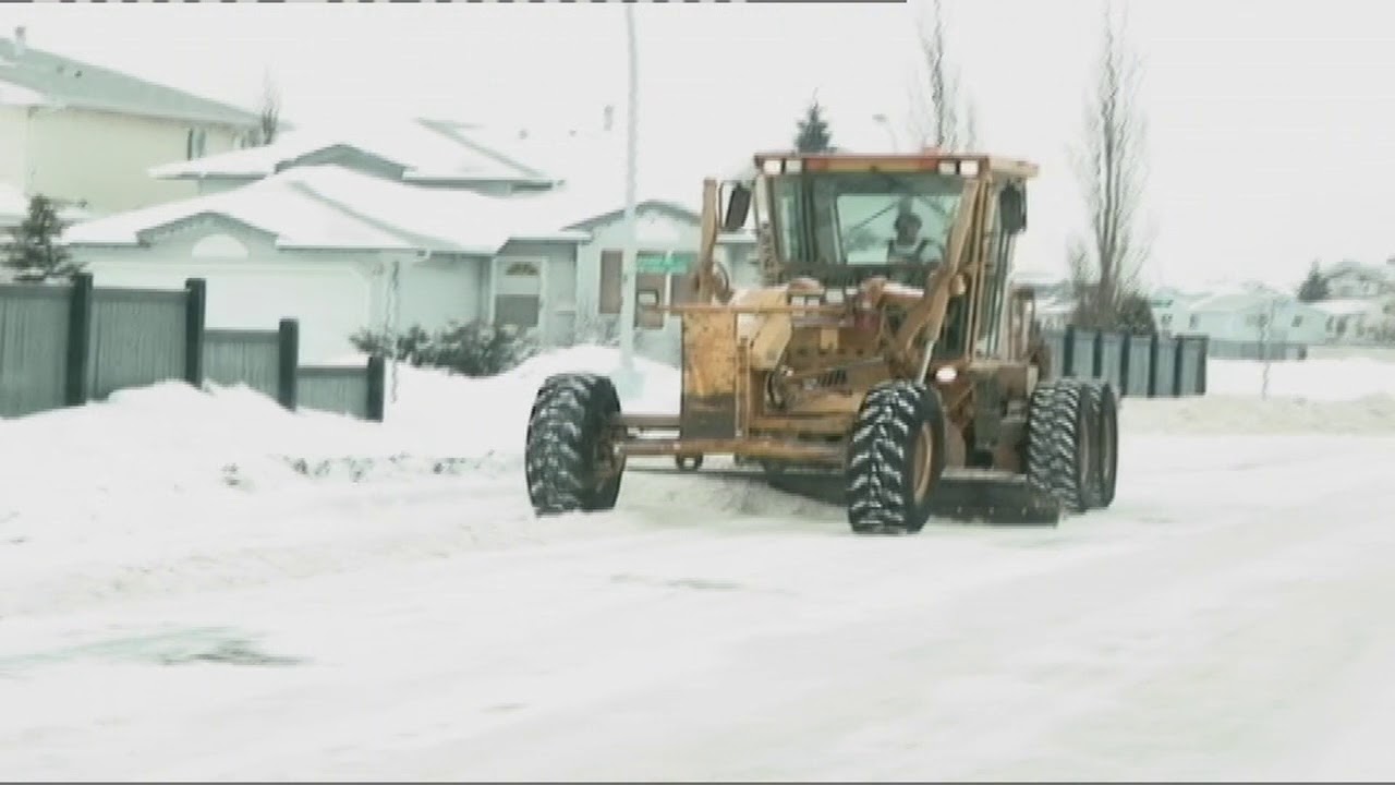 Extreme Snowfall In Edmonton - Canada