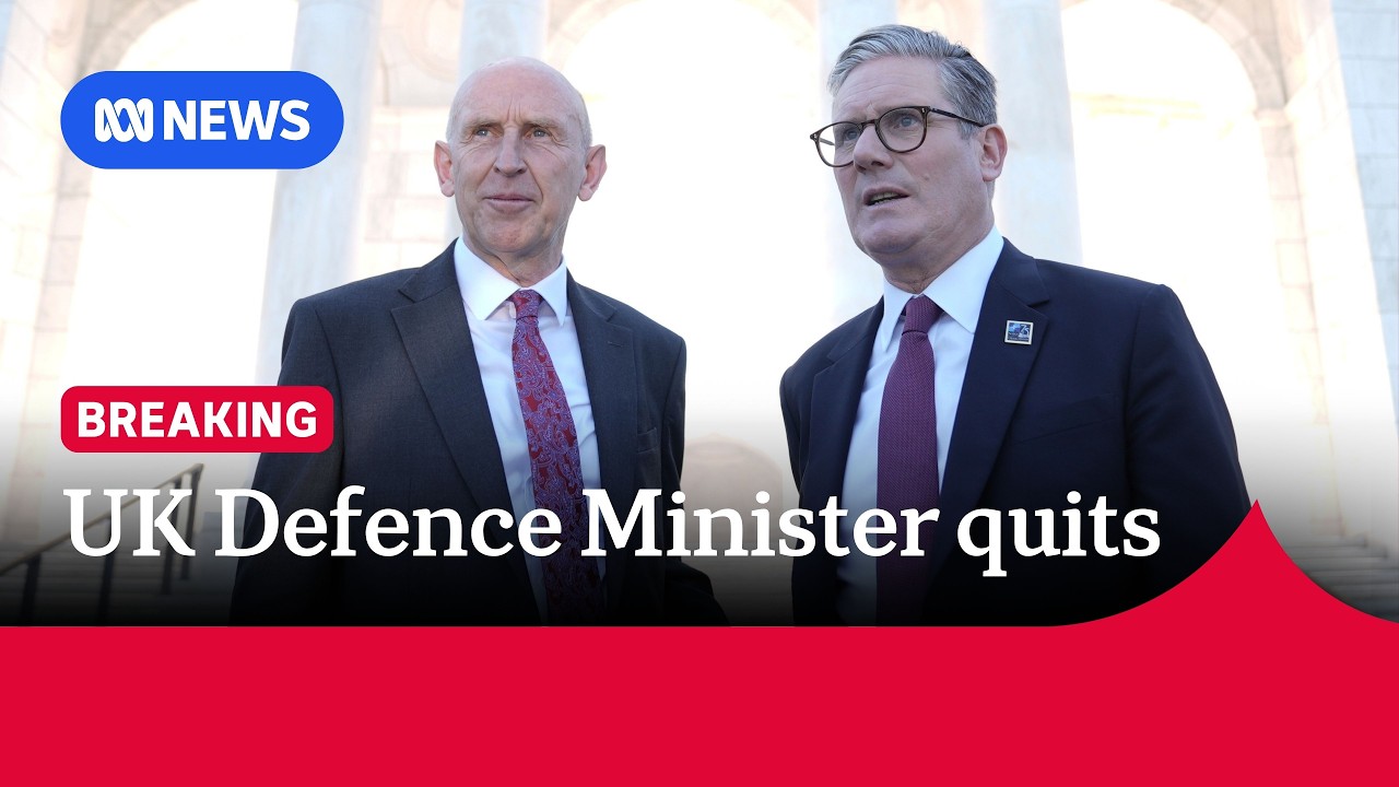 UK Defence Secretary John Healy quits, piling more pressure on PM Starmer's leadership | ABC News