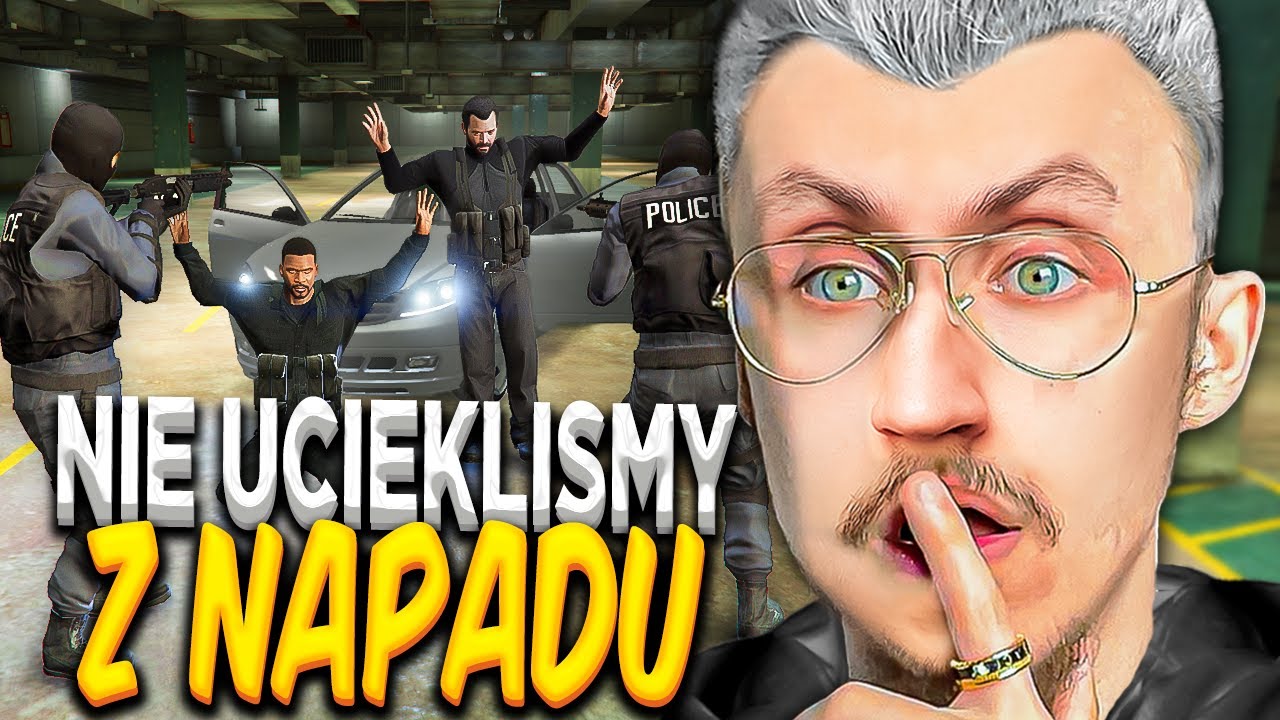 CO JEŚLI NIE UCIEKNIEMY Z NAPADU w GTA V?! - GTA V LEGENDY & TEORIE #357