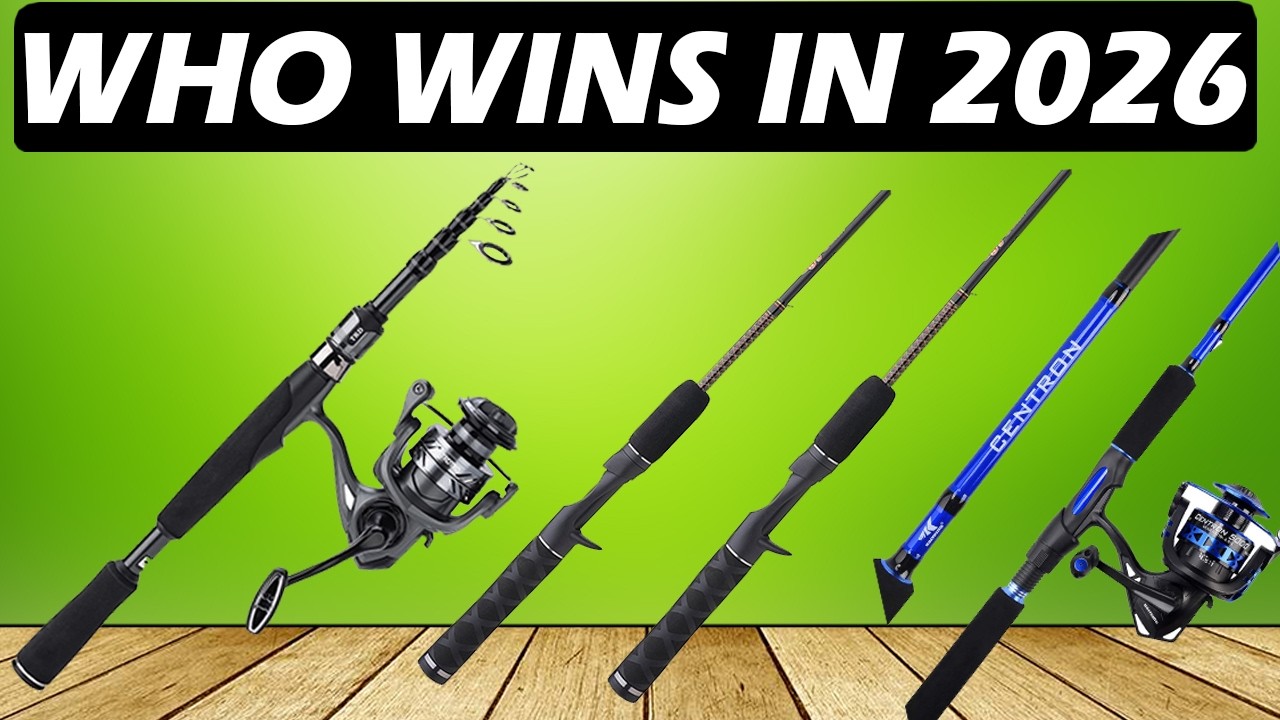 Top 3 Fishing Rods 2026 🔥 Best for Freshwater & Saltwater