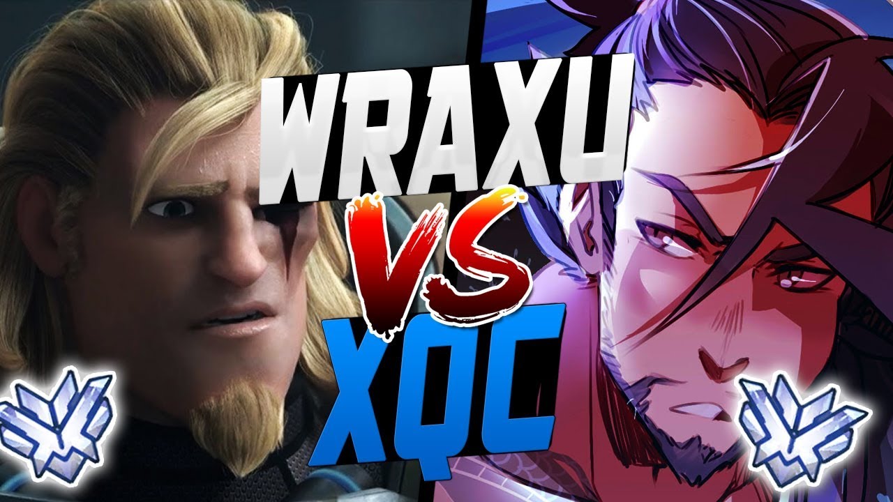WRAXU BEST HANZO VS XQC INSANE REINHARDT! WHO'S BEST? [ OVERWATCH SEASON 7 TOP 500 ]