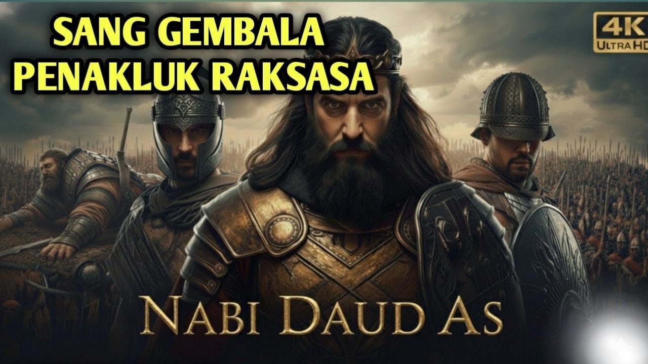 Detik-detik Jatuhnya Mahkota Raja❗ Perjalanan Daud dari Penggembala Hinnga Penguasa Dunia KISAH NABI