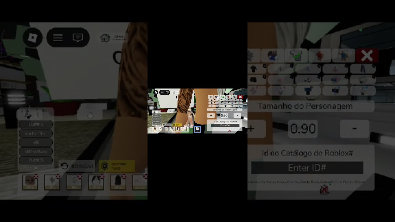 Jogando Roblox