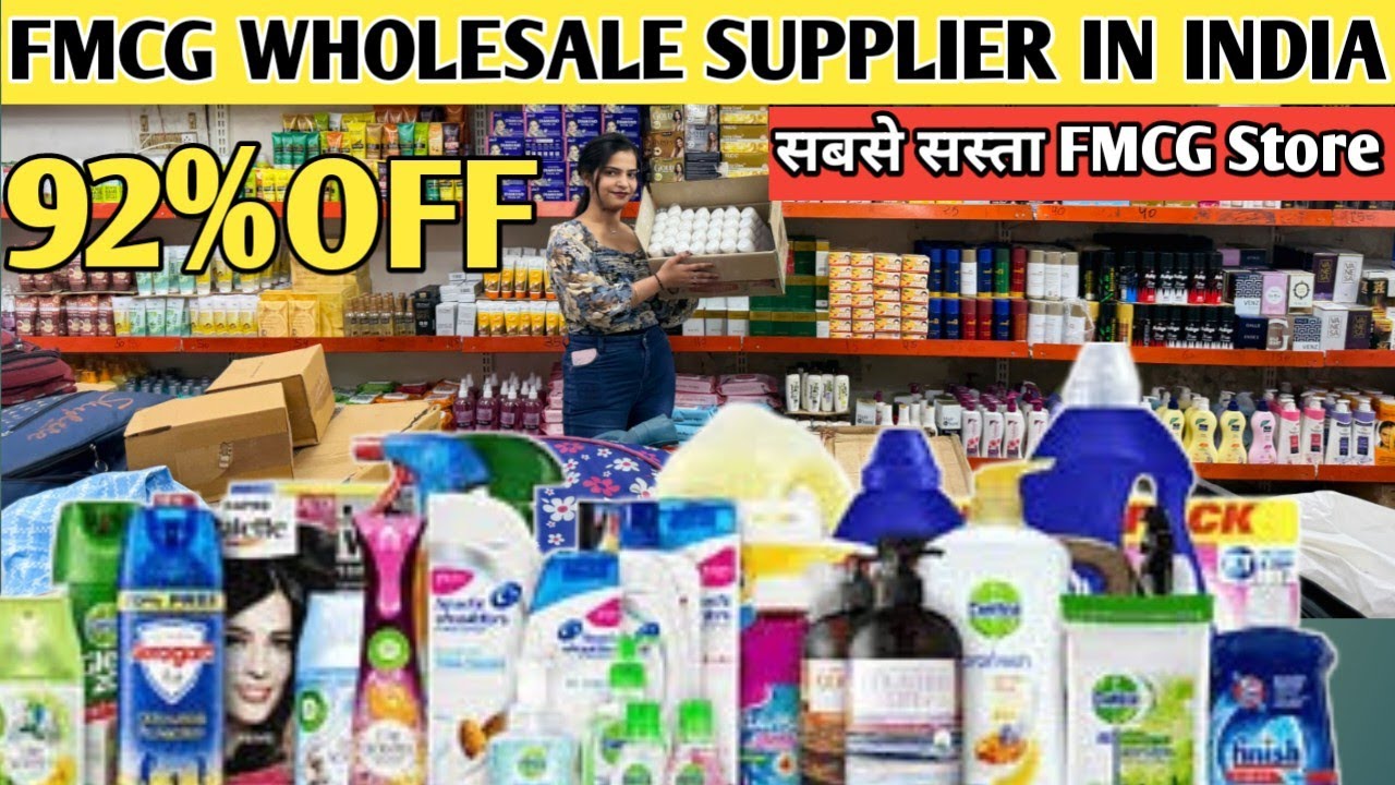 Upto 98% Off on FMCG & Branded Cosmetics Biggest Wholesaler 😱| Fmcg wholsale | Chaudhary Store |