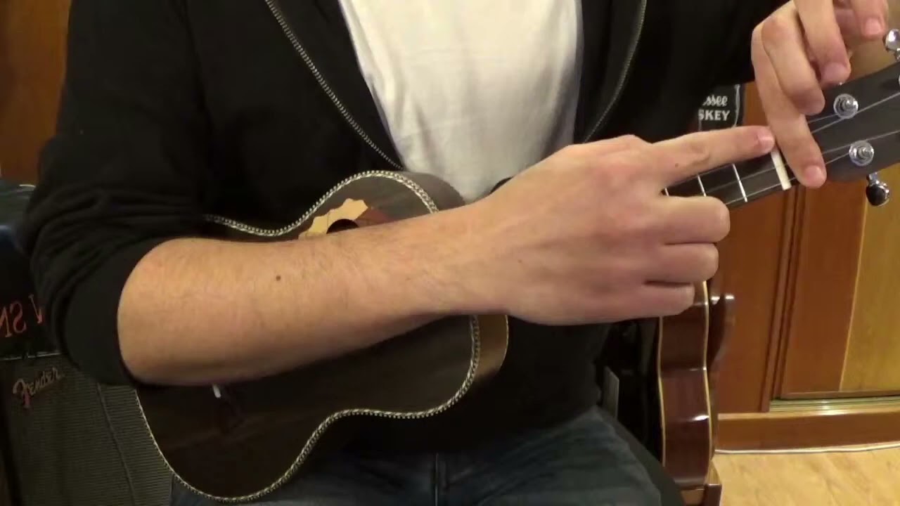 Curso de UKELELE, Día 2 (pt1) - Las PRIMERAS NOTAS. La primera Canción Fácil con el Ukelele
