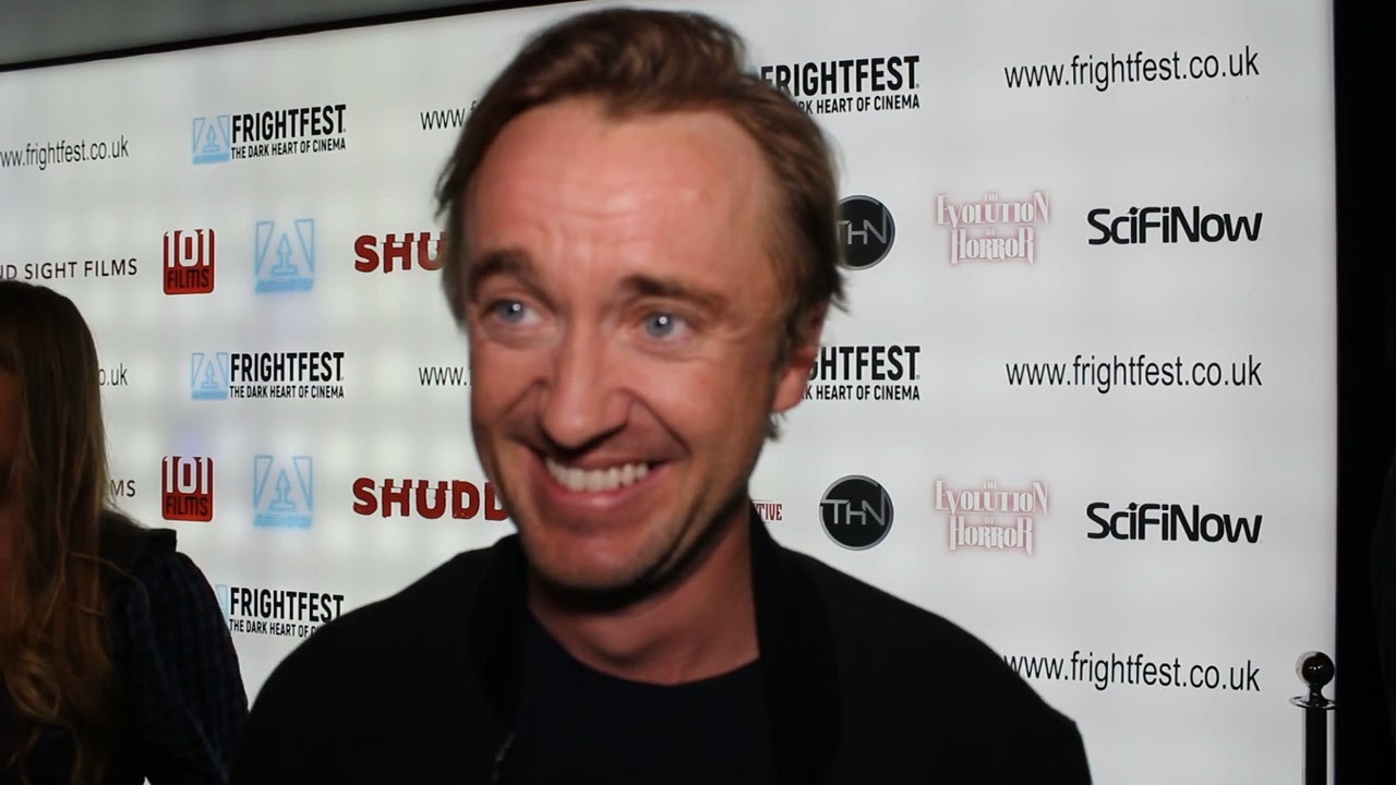Tom Felton interview for 'Burial' at FrightFest 2022