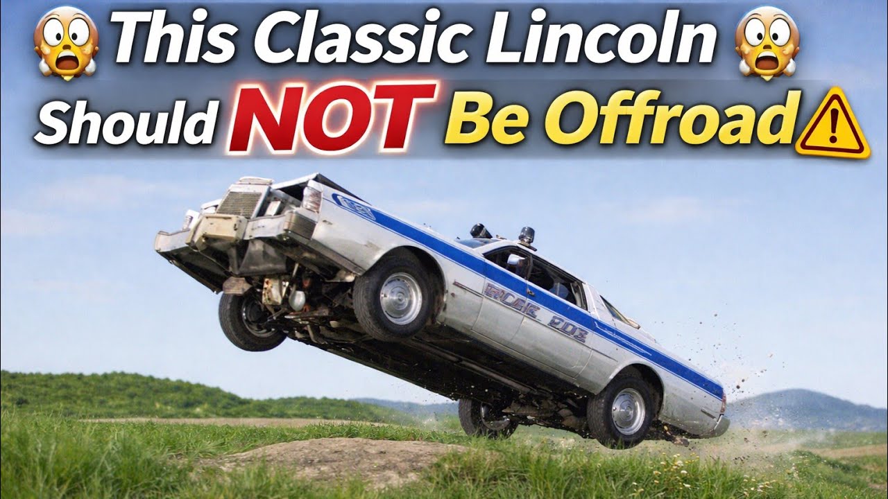 😱This Classic Lincoln Should NOT Be Offroad 😱