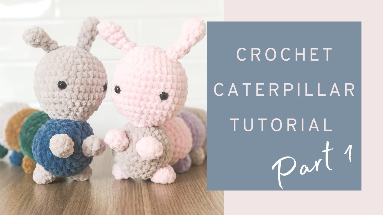 Easy Crochet Caterpillar/ Centipede - Tutorial Part 1 | Free Amigurumi Animal Pattern for Beginners