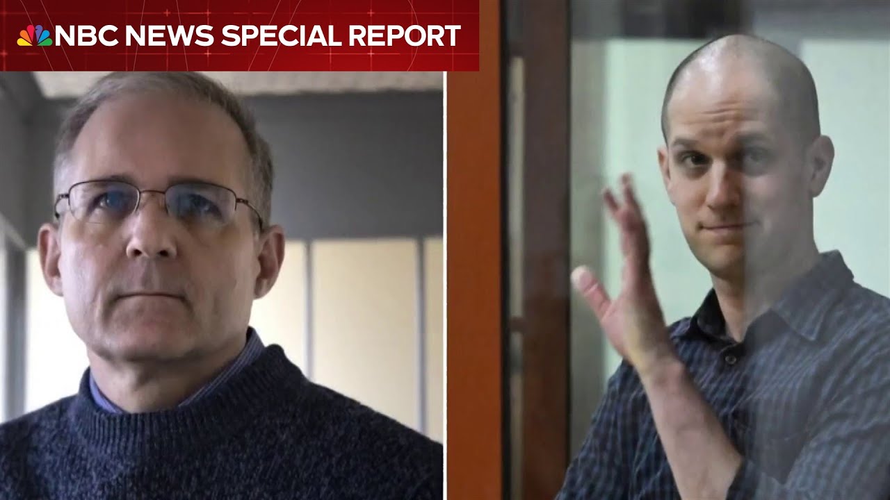 Evan Gershkovich and Paul Whelan released in prisoner swap with Russia