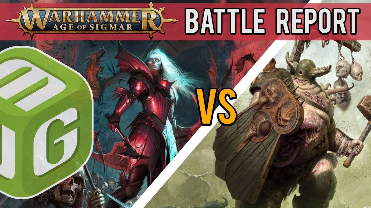 Soulblight Gravelords vs Maggotkin Age of Sigmar 3rd Edition Battle Report Ep 25