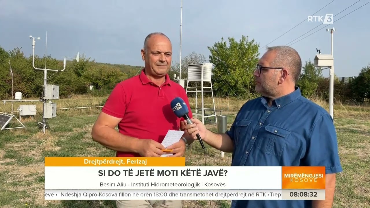 Besim Aliu - Instituti Hidrometeorologjik i Kosovës - Mirëmëngjesi Kosovë 09.09.2024