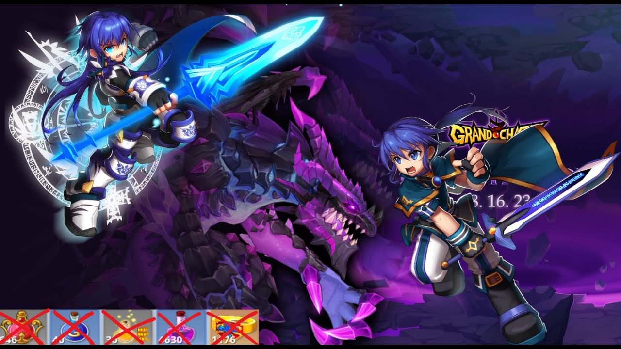 Grand Chase Classic - Void Raid No Potion Clear (Ronan)