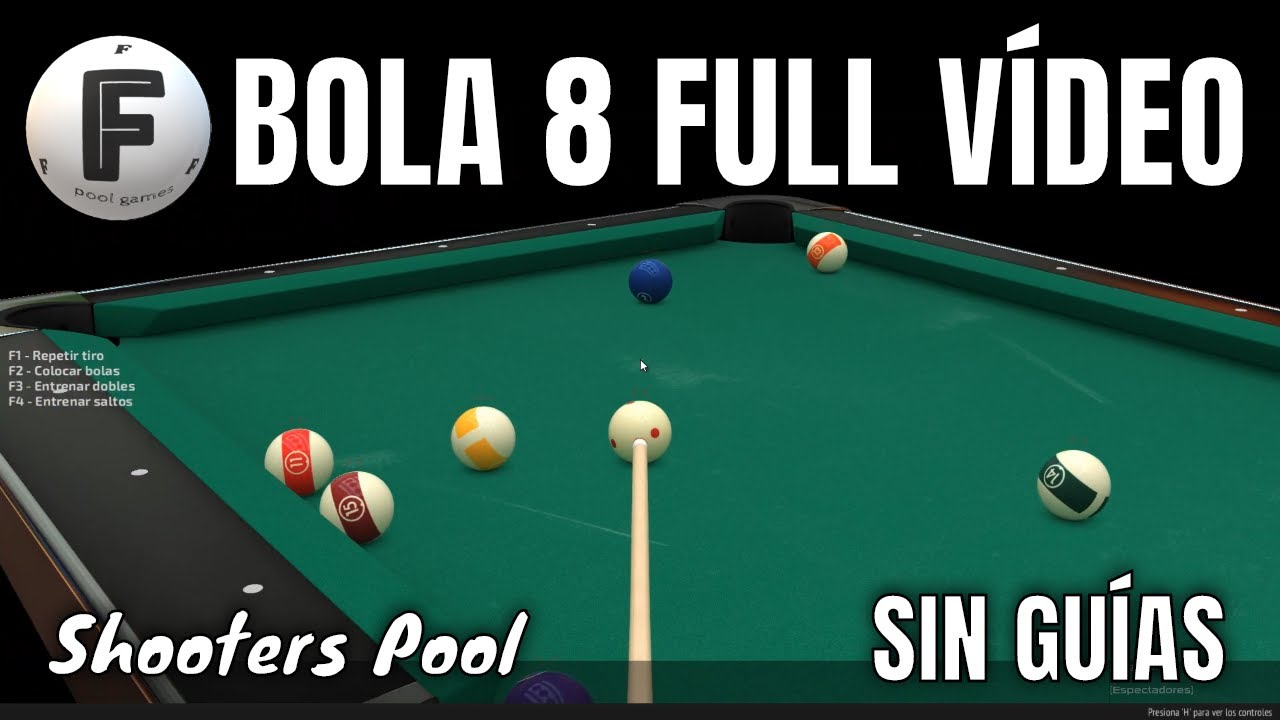 BILLIARD FANATIC EN SHOOTERS POOL | BARRIDO bola 8 PASO A PASO