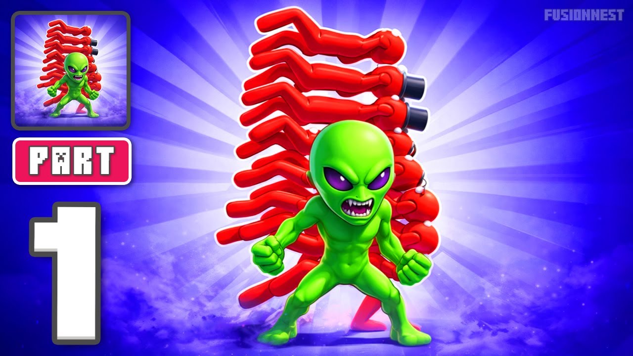 Alien Raid - Gameplay Walkthrough Part 1 - Alien Forms Grow Stronger (iOS, Android)