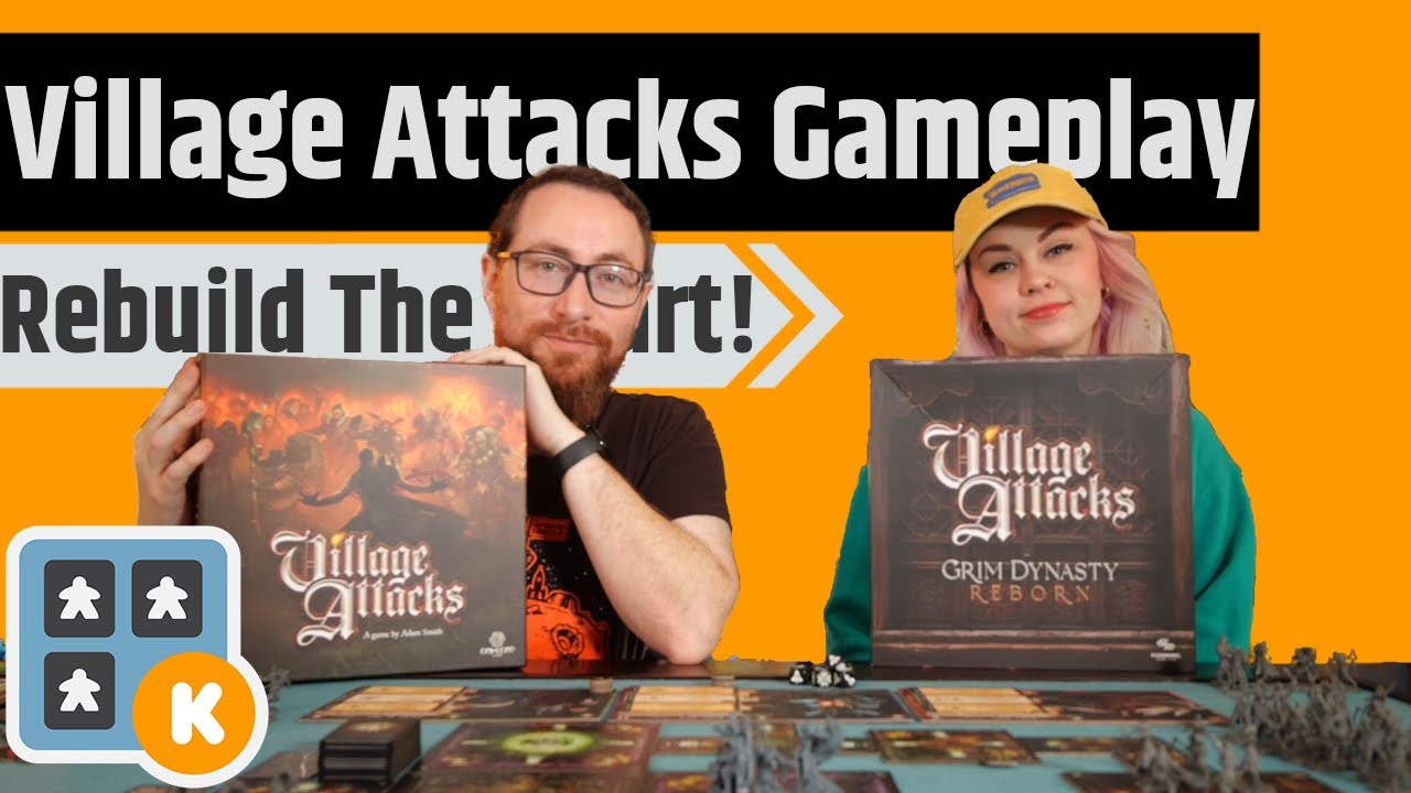 Village Attacks: Grim Dynasty Reborn Gameplay - The Heart Must Survive!